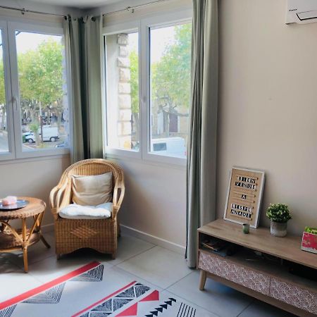 L'Esplanade, Appartement En Centre-Ville Au Calme Puisserguier Bagian luar foto
