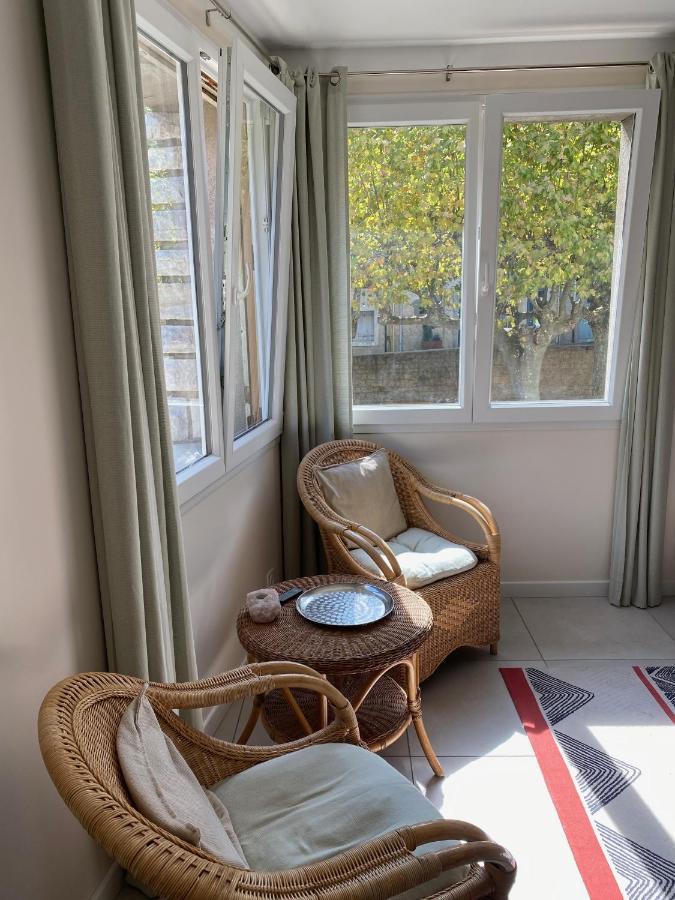 L'Esplanade, Appartement En Centre-Ville Au Calme Puisserguier Bagian luar foto
