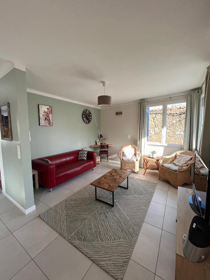L'Esplanade, Appartement En Centre-Ville Au Calme Puisserguier Bagian luar foto