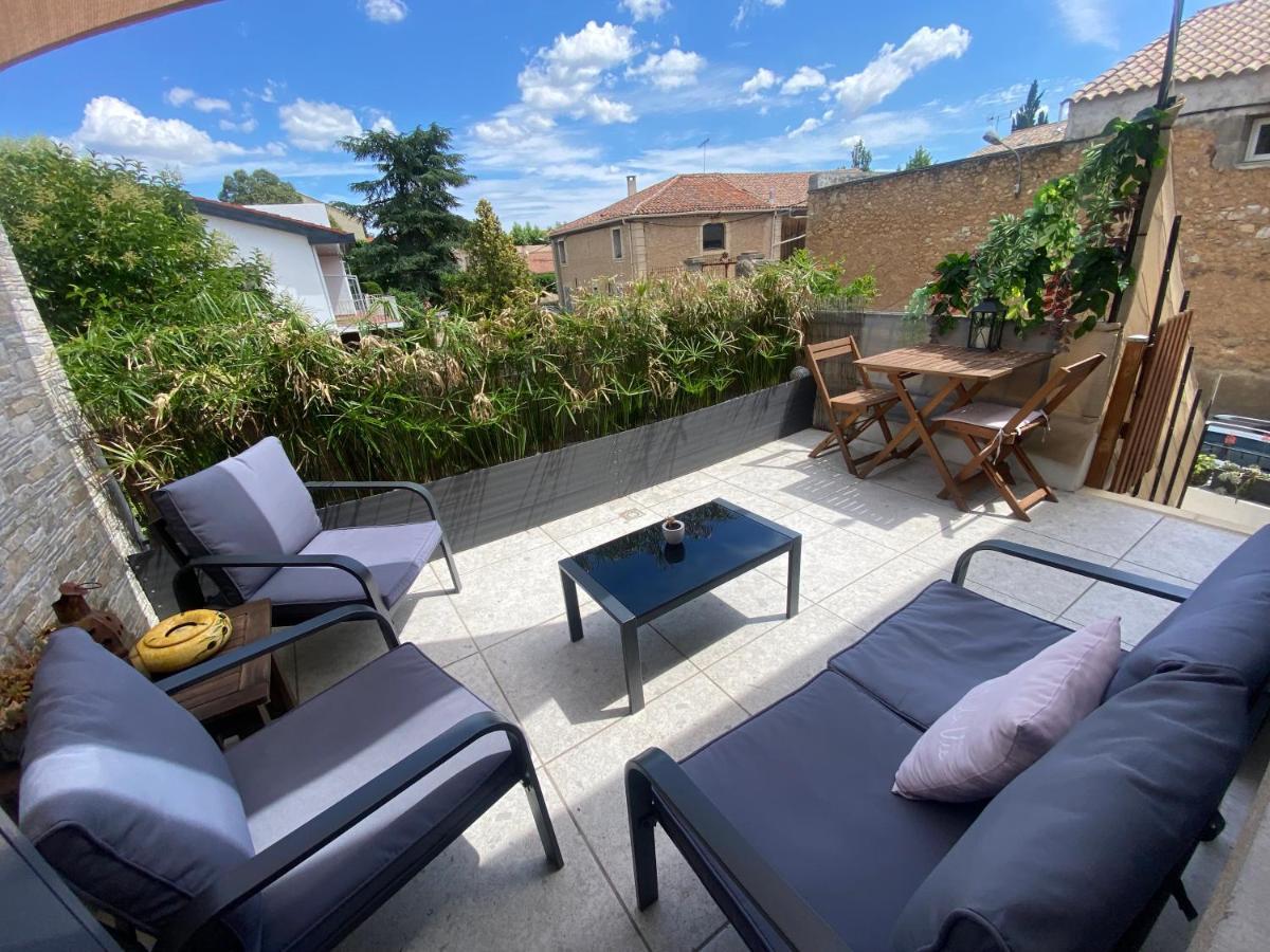 L'Esplanade, Appartement En Centre-Ville Au Calme Puisserguier Bagian luar foto